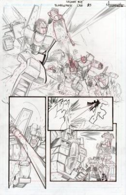 Ferreira, Marcelo - TRANSFORMERS: BUMBLEBEE - GO FOR THE GOLD Half Splash | ComicConnect