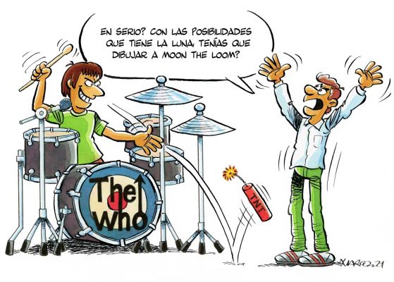 Joan C. Marco | Original drawing – The Who – Marco | Origin Of Comics