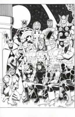Ballard, Mitch - AVENGERS Illustration
