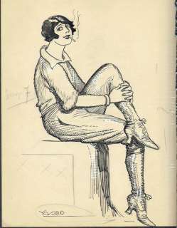 Yambo | original illustration "Mademoiselle" | Catawiki