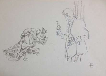 Stano, Angelo | original drawing for "Dylan Dog" | Catawiki