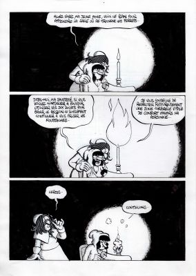 Fabrice Erre | Planche originale "Les Trois mousquetaires" (Caste... | Les dessinateurs