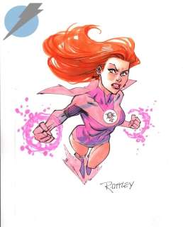 Ryan Ottley - *Tim Odland Benefit Sale* Issue Atom Eve Page Sketch