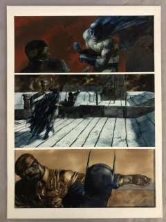 Scott Hampton, Batman Night Cries Pg 73 Orig Art
