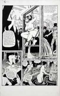 Pichard, Georges (1920-2003) | Marie-Gabrielle de Saint-Eutrope. Planche 77 pour cet album, probablement le plus... | Coutau Bégarie