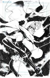 A.L. Kaplan | Green Arrow #22 Cover B (DC Comics) Original Art | A.L. Kaplan
