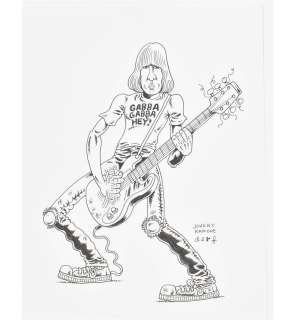BACKDERF, JOHN ’DERF’ (B. 1959). JOHNNY RAMONE | Zwiggelaar Auctions