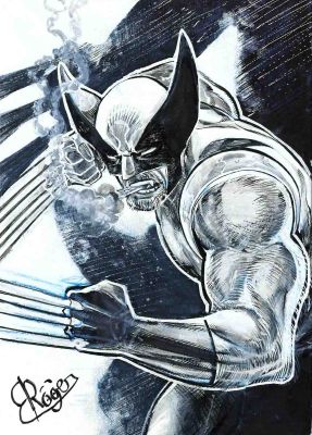 Roger Bonet | Original drawing: Wolverine – Roger | Origin Of Comics