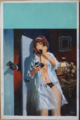 Carlo Jacono | Copertina per Goldrake 81 ‘Spie per forza’. Cm 29 x 44. Tempera su cartoncino rigido. Erregi 1970. | Art e Fumetto