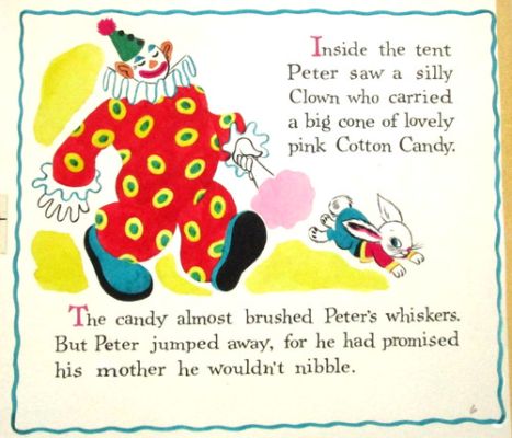1972 PETER RABBIT CIRCUS DOLLIE TINGLE ORIGINAL drawing art BOOK PAINTING clown | eBay US (Buy It Now)