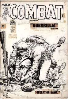 Jerry Robinson - Combat #6 Cover