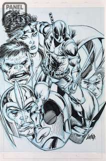 Rob Liefeld - Deadpool Team Up 1 Cover