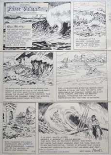 John Cullen Murphy - Prince Valiant and Queen Aleta (Signed)
