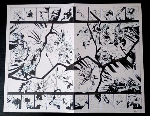Victor Santos | The Mice Templar vol3 #0 pgs 4-5 | Victor Santos