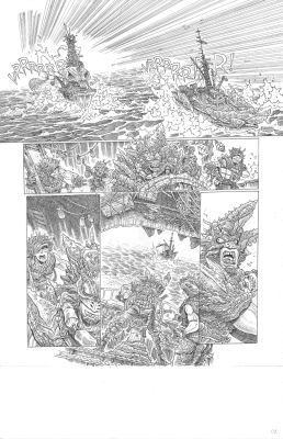 James Stokoe | 3 Worlds / 3 Moons : Arrivals Page 02 | Marley Zarcone / James Stokoe