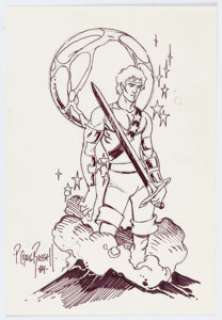 P. Craig Russell - Killraven Illustration Original Art  (1984).... | Heritage