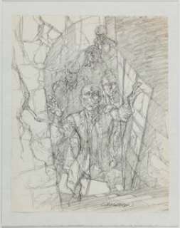 Bernie Wrightson - Zombies Illustration Original Art (undated). A creepy-but-wonderful illustration, as you - | Heritage