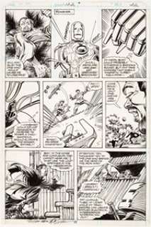 Carmine Infantino and Bob Layton Iron Man #122 Story Page 13 Original Art (Marvel, 1979). A page from the - | Heritage