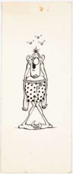 Don Martin Portrait of Fester Bestertester Original Art and Negative Photostatic Copy Group of 2 (c, 1970s). - | Heritage