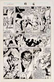 Alan Davis and Paul Neary Excalibur #23 Page 16 Original Art (Marvel, 1990).... | Heritage