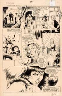 Sandy Plunkett and Armando Gil Marvel Fanfare #58 Story Page 4 Original Art (Marvel, 1991). From the Vision and - | Heritage