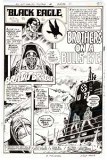 Dick Ayers and Romeo Tanghal All-Out War #6 "Brothers on a Bull’s Eye!" Complete 12-Page Story - | Heritage