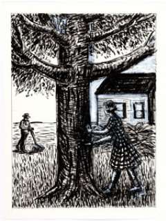 Jerry Moriarty Jack Mows the Lawn Original Art (c. 1980s).... | Heritage