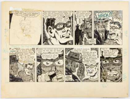 Michael H. Price (as Jake Berkeley) Revenge of the Prowler #4 Story Page 4 Original Art (4Winds Studio & Eclipse C...