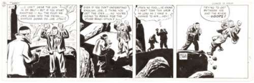 Milton Caniff Terry and the Pirates Daily Comic Strip Original Art dated 12-15-42 (News Syndicate Co., 1942).... | Heritage