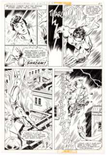 Don Newton and Dave Hunt World’s Finest #260 Story Page 7 Captain Marvel Original Art (DC, 1979-80).... | Heritage