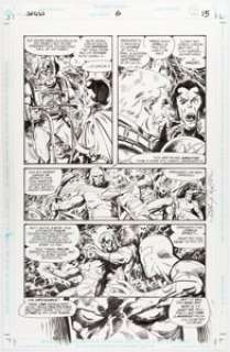 John Byrne Jack Kirby’s Fourth World #6 Story Page 15 Darkseid Original Art (DC, 1997).... | Heritage