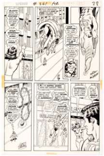 Curt Swan and Murphy Anderson Superman #261 Story Page 23 Star Sapphire Original Art (DC, 1973).... | Heritage