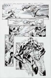 Mark Bagley, John Dell, and Scott Hanna Venom #156 Story Page 14 Original Art (Marvel, 2017).... | Heritage