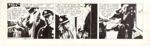 Alex Raymond Rip Kirby Daily Comic Strip Original Art dated 11-29-52 (King Features Syndicate, 1952).... | Heritage