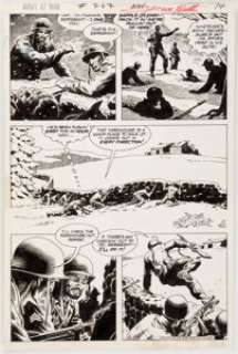 Russ Heath Our Army at War #262 Story Page 11 Original Art (DC, 1973).... | Heritage