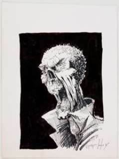 Vincent Locke DeadWorld #1 Cover Recreation Original Art (1987)....