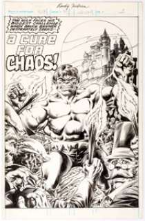 Ron Wilson and Rudy Nebres Rampaging Hulk #14 Splash Page 1 Original Art (Marvel, 1979).... | Heritage