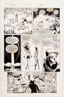 Alan Davis and Paul Neary Excalibur #17 Story Page 20 Original Art (Marvel, 1989).... | Heritage