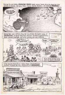 Jack "Jaxon" Jackson Oat Willie #1 Story Page 2 Original Art (Austintatious, Inc., 1987).... | Heritage