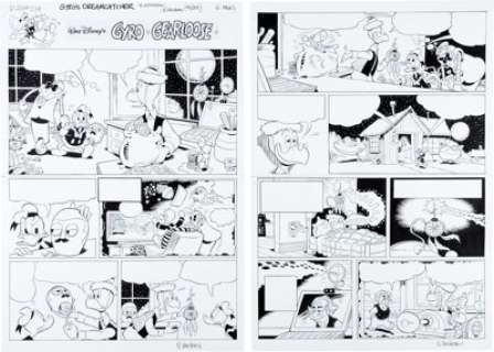 Noel Van Horn Anders And & Co. [Donald Duck & Company] #2015-40 Complete 6-Page Story "Gyro’s Dreamcatcher" Origin... (Total: 6 Original Art) | Heritage
