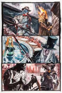  - Dan Brereton Nocturnals Vol. 2: The Dark Forever and Other Tales "Spectres" Page 9 Original Art (Image Comics, 200...