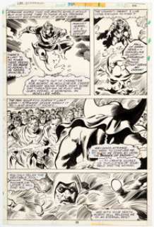 Gene Colan and Dan Green Doctor Strange #40 Original Art Panel Page (Marvel, 1980).... | Heritage