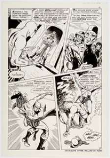 Jim Aparo The Phantom #32 Story Page 10 Original Art (Charlton, 1969).... | Heritage