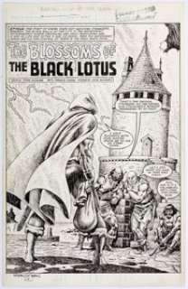 Ernie Chan Savage Sword of Conan #122 Splash Page 1 Original Art (Marvel, 1986).... | Heritage