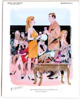 Frank Throne Playboy Single Panel Gag Panel Illustration Original Art (HMH Publishing, c. 1980s).... | Heritage