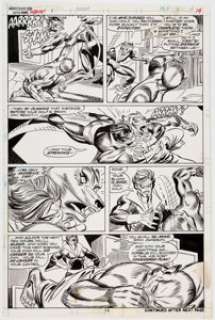 Gil Kane and Mike Esposito Giant-Size Super-Heroes #1 Story Page 14 Original Art (Marvel Comics, 1975). ... | Heritage