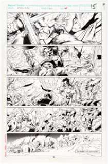 Alan Davis and Mark Farmer Excalibur #44 Story Page 11 Original Art (Marvel, 1991).... | Heritage