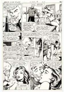  - Mike Nasser World‘s Finest #245 Story Page 4 Green Arrow and Black Canary Original Art (DC, 1977)....