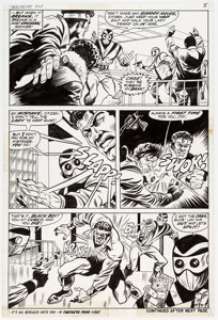 George Tuska and Billy Graham Hero for Hire #10 Page 27 Original Art (Marvel, 1973). ... | Heritage