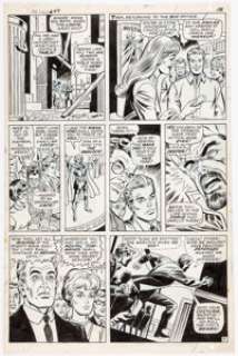 Don Heck, Werner Roth, and John Tartaglione Uncanny X-Men #47 Story Page 7 Original Art (Marvel Comics, 1968).... | Heritage